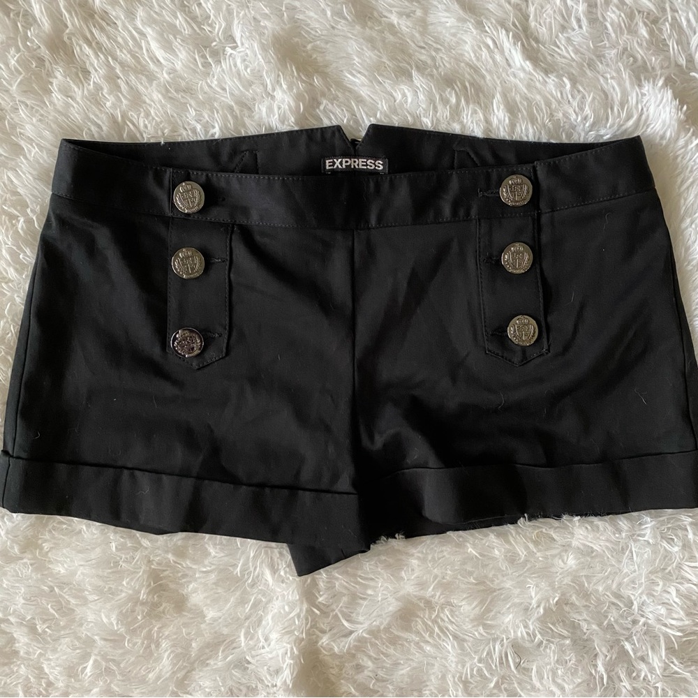 Express Sailor nautical style shorts in black size 8